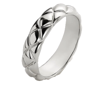Adara's™ Zeta Silver Band Ring, Sterling Silver
