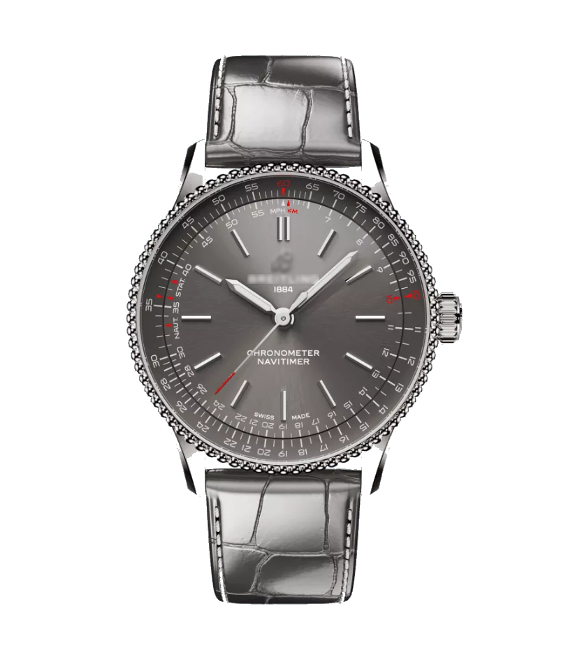 Adara's™ Breitling® Navitimer Automatic 36, Black Leatherband