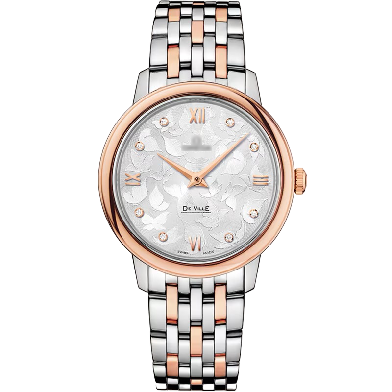 Adara's™ Omega® De Ville Prestige, Rosegold Butterfly Edition